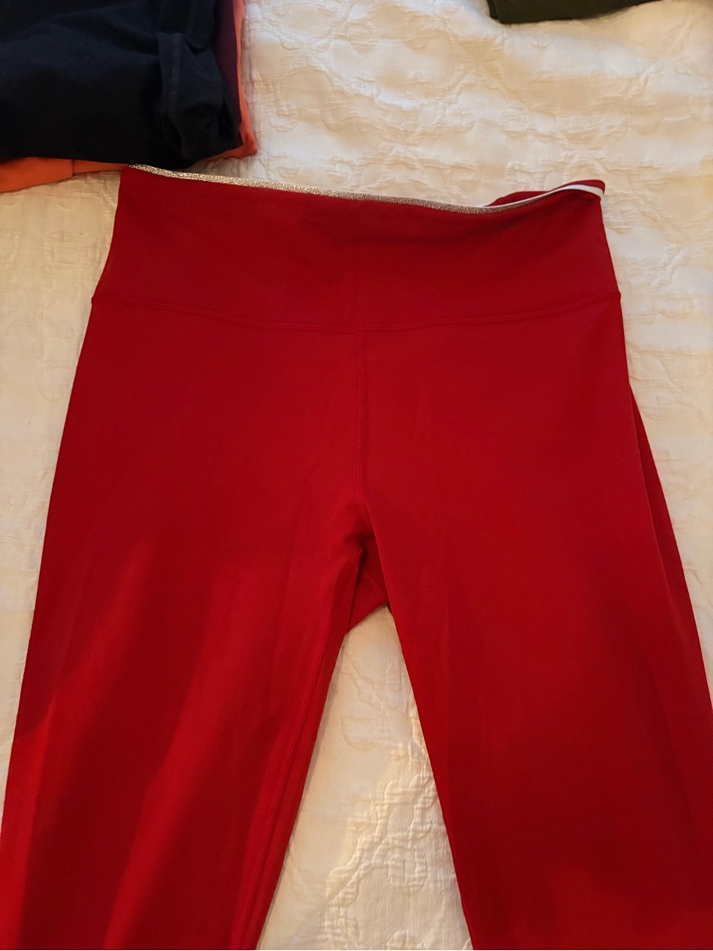 Fabletics Red High-Waist Leggings